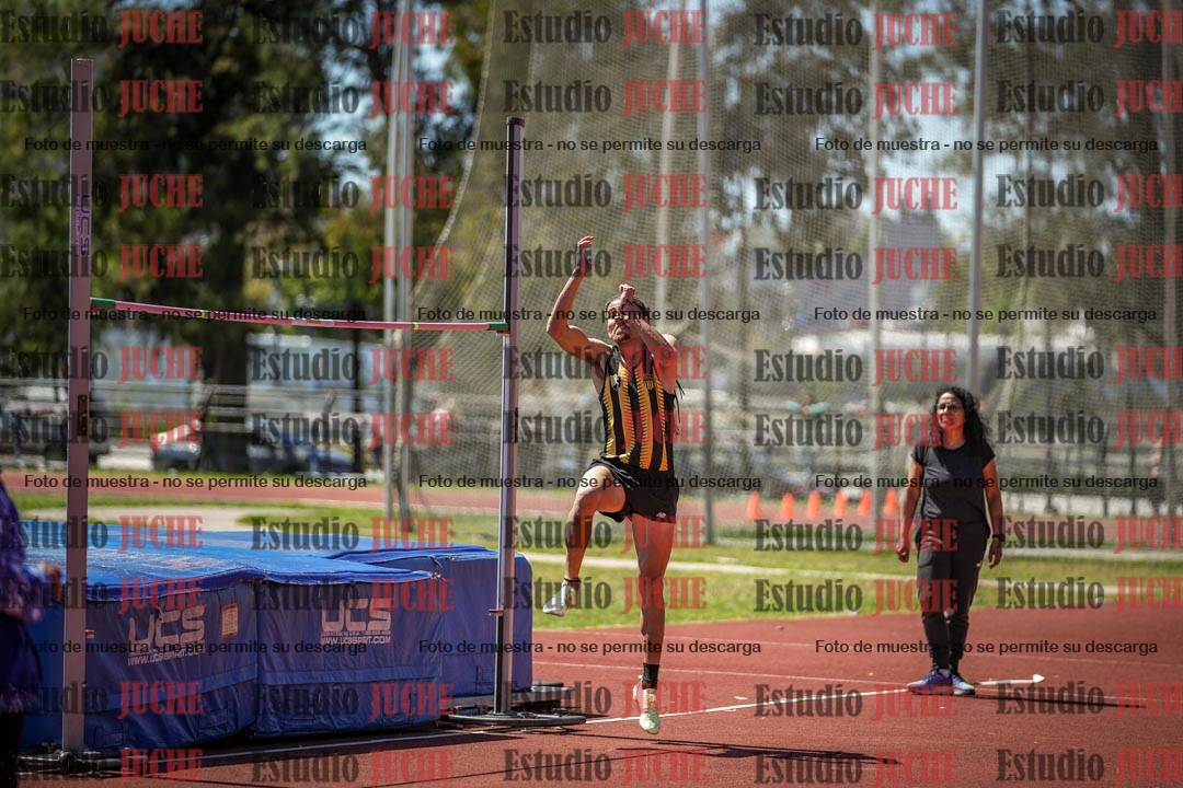Fotos del salto en alto de varones