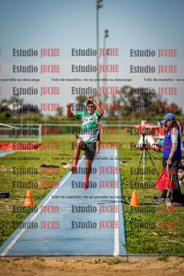 Fotos del salto triple de varones