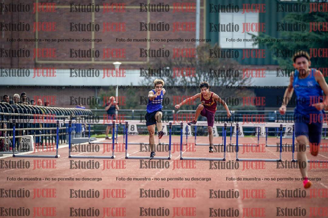 Fotos de los 400 m con vallas de varones