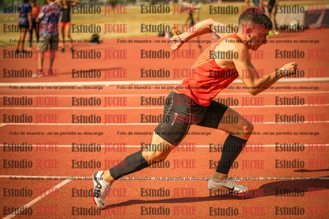 Fotos de los 400 m llanos de varones