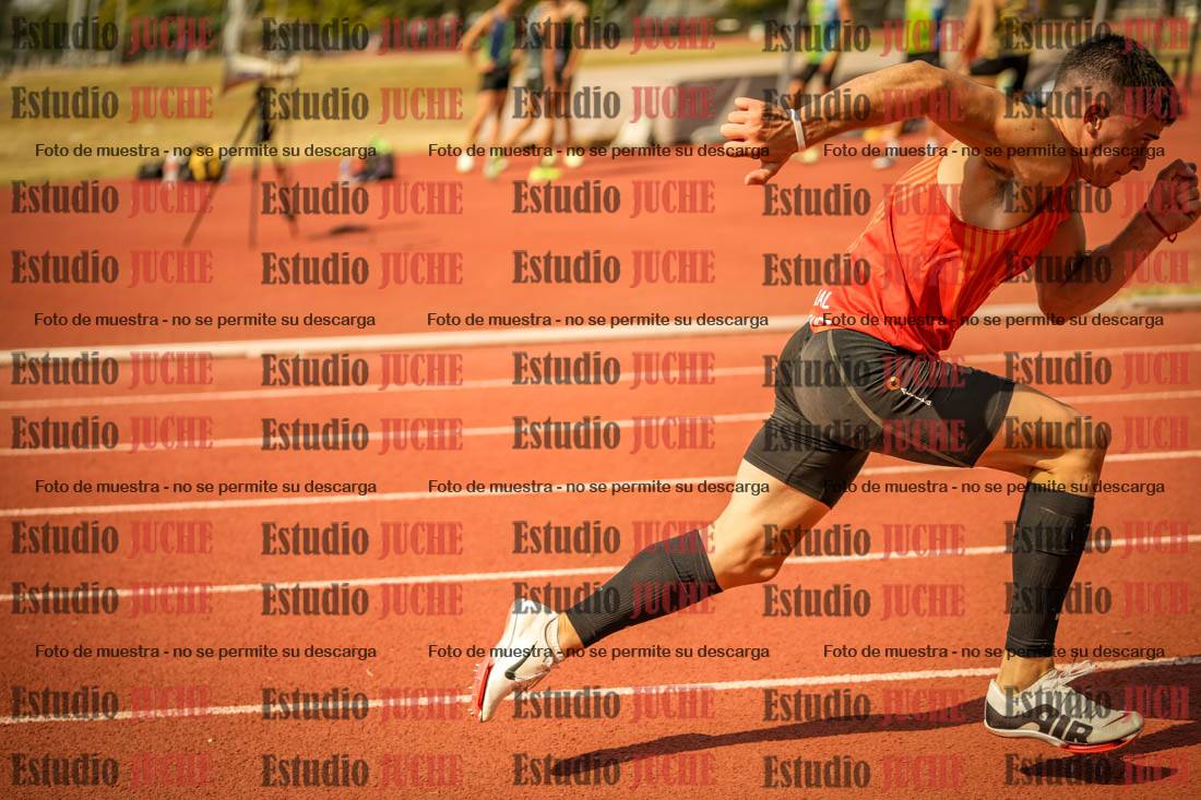 Fotos de los 400 m llanos de varones