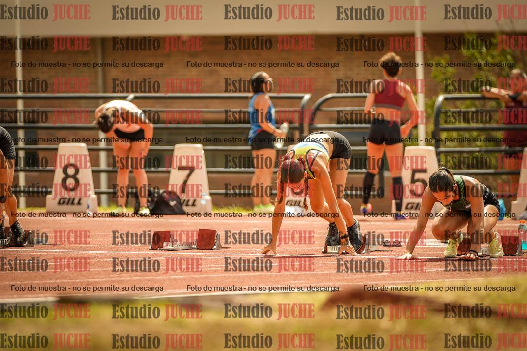 Fotos de los 100 m llanos de mujeres
