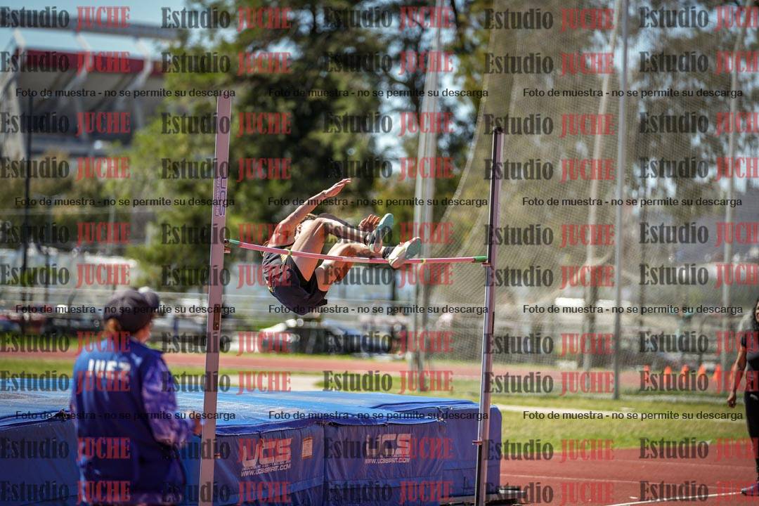 Fotos del salto en alto de varones