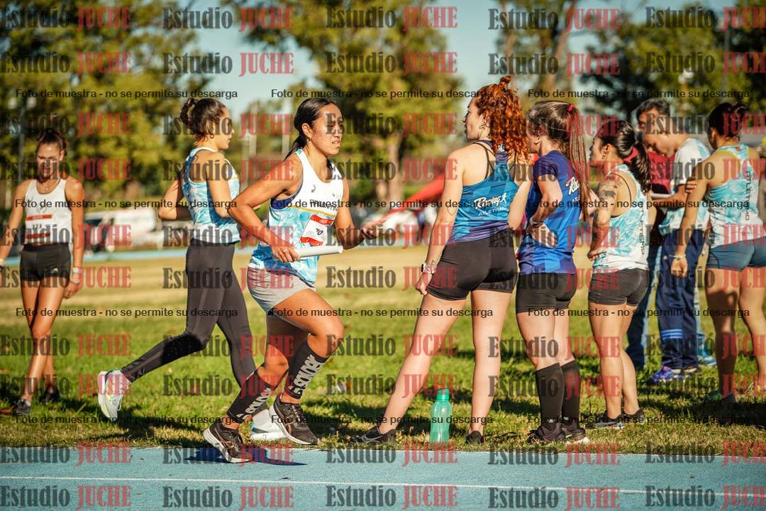 Fotos durante los relevos