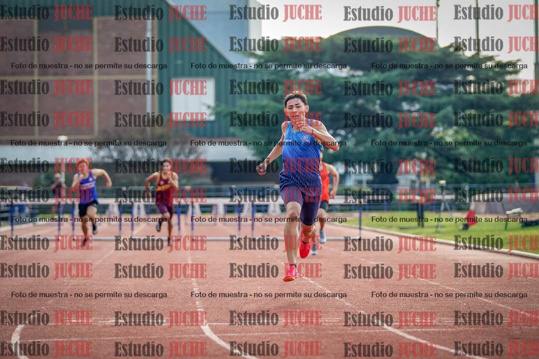 Fotos de los 400 m con vallas de varones