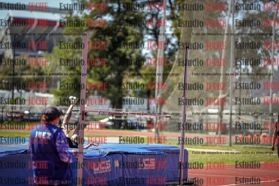 Fotos del salto en alto de varones