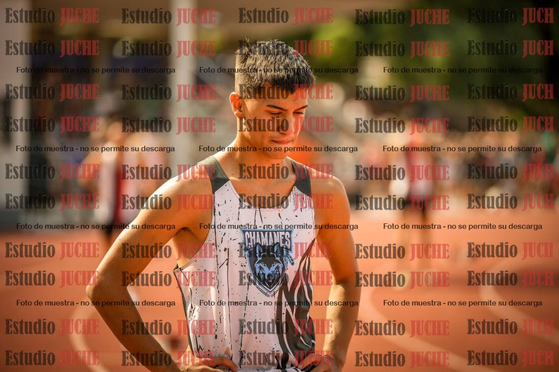 Fotos de los 400 m llanos de varones