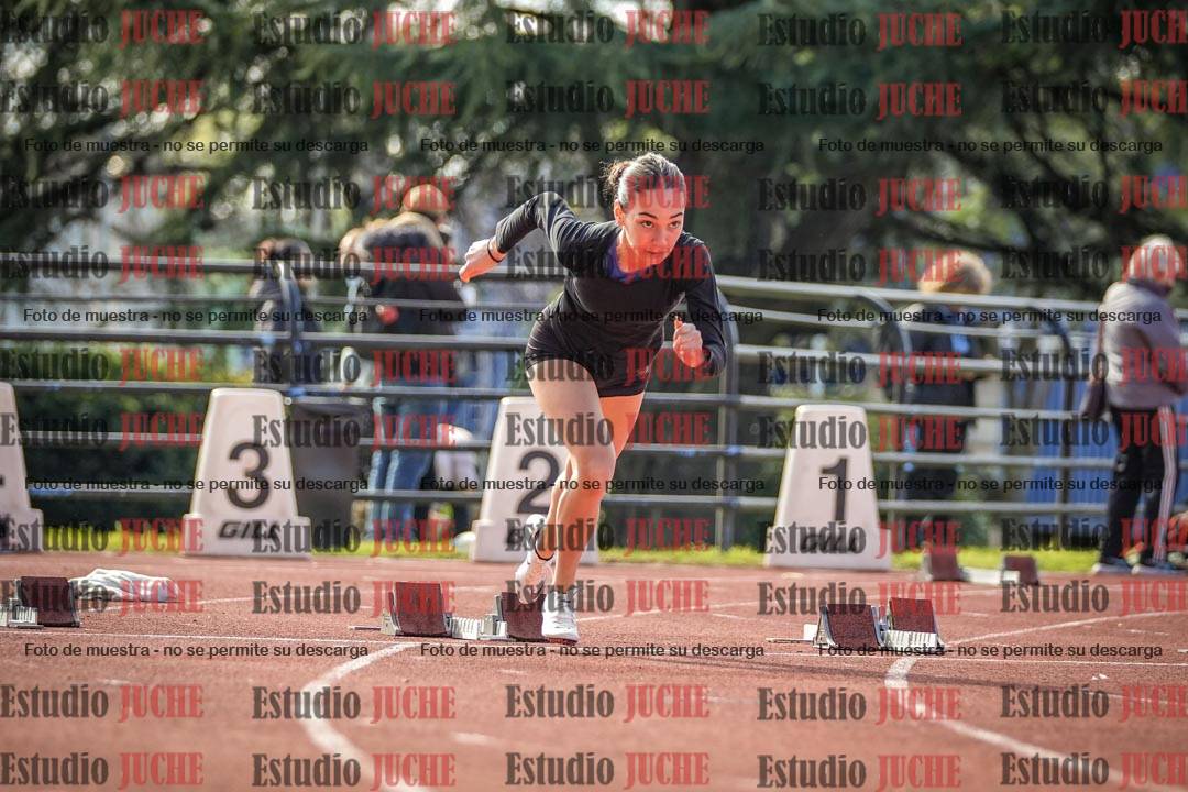 Fotos de los 100 m llanos de mujeres