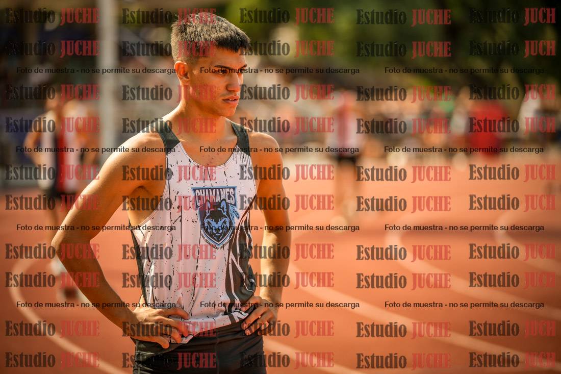 Fotos de los 400 m llanos de varones