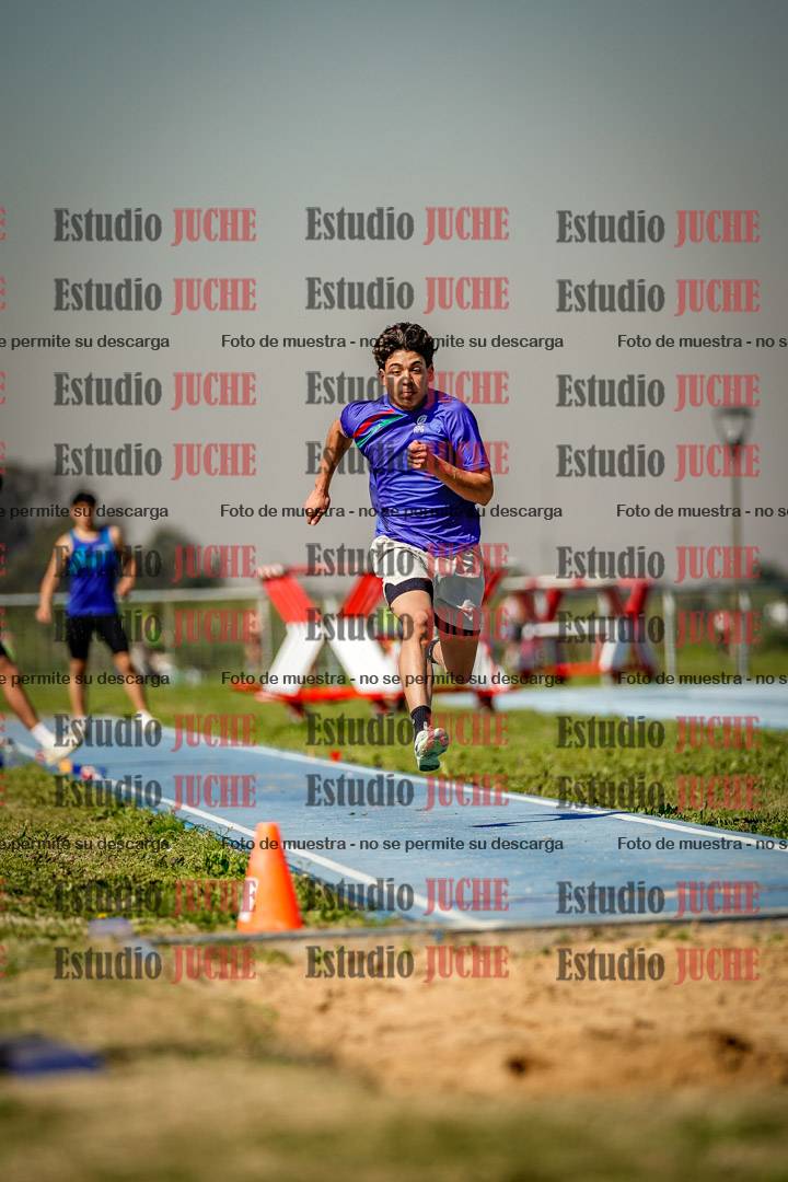 Fotos del salto en largo de varones