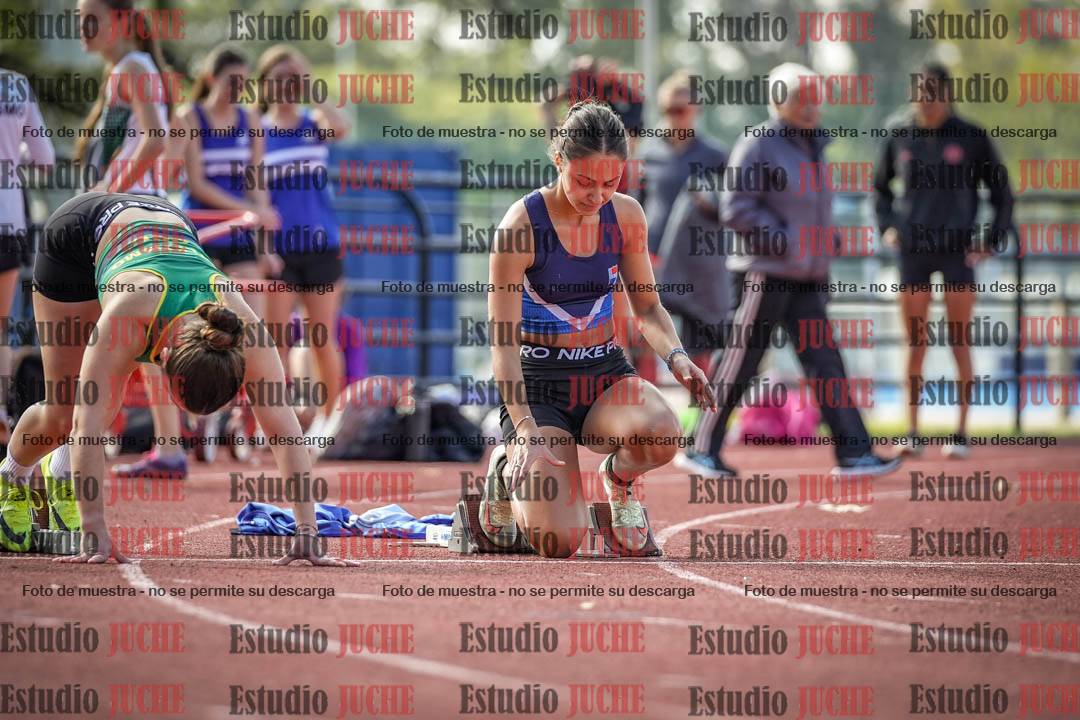 Fotos de los 100 m llanos de mujeres