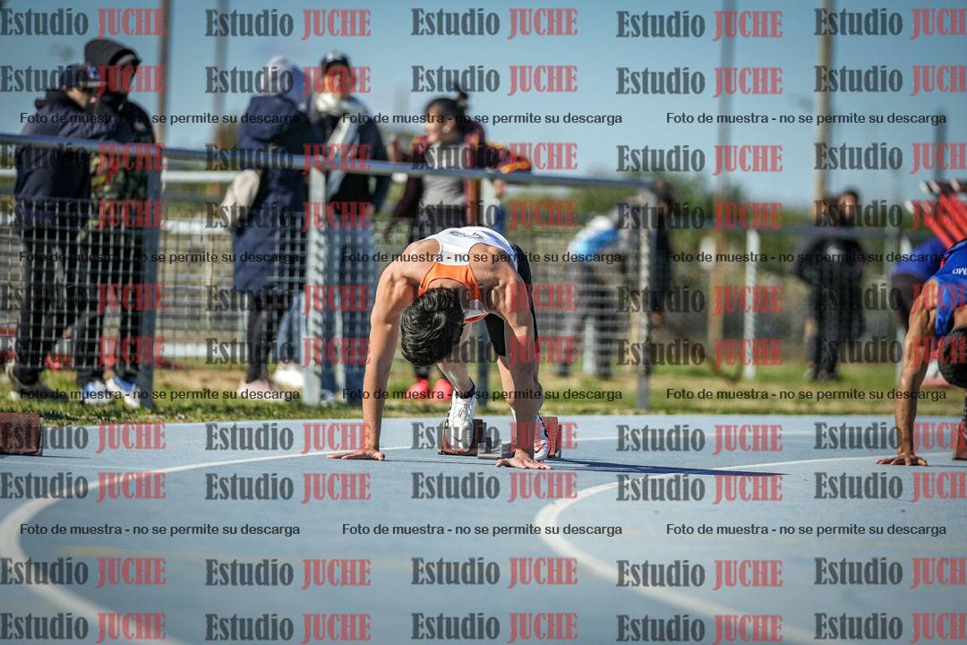Fotos de los 200 m llanos de varones