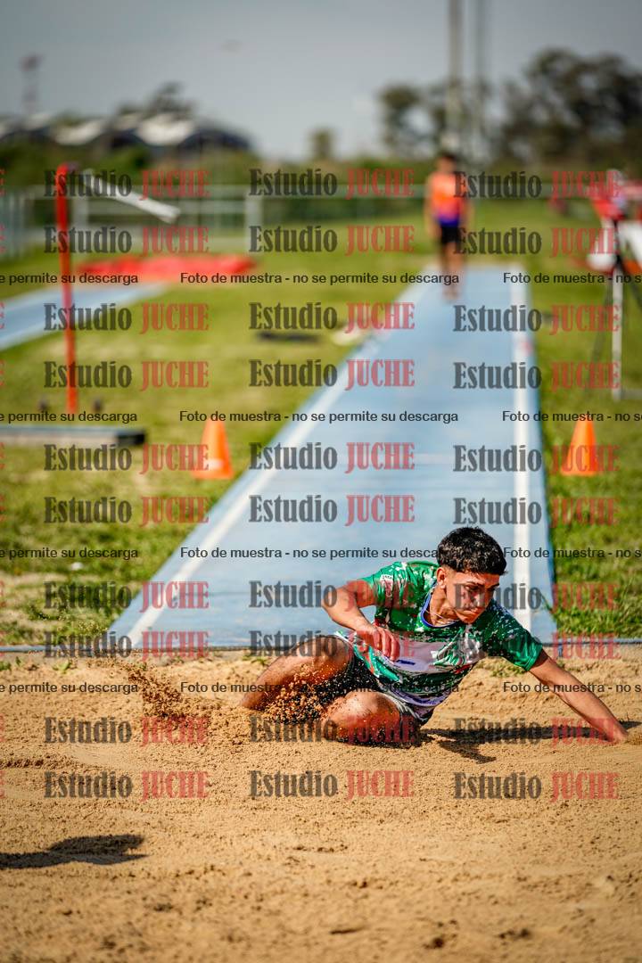 Fotos del salto triple de varones