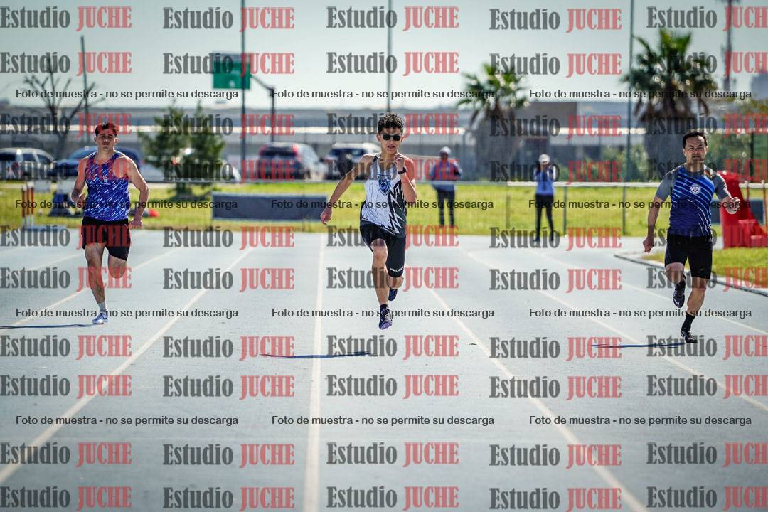 Fotos de los 200 m llanos de varones