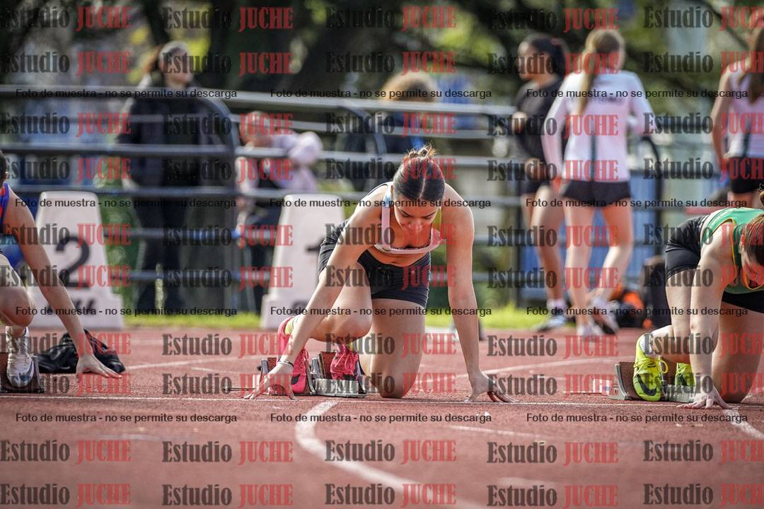 Fotos de los 100 m llanos de mujeres