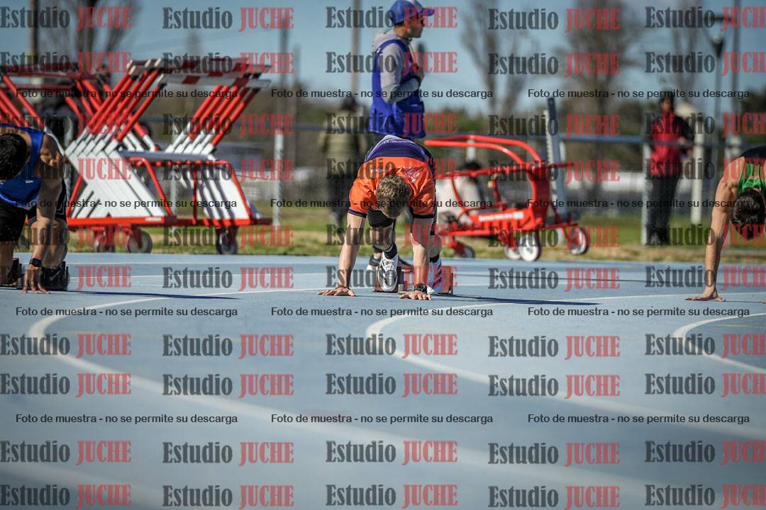 Fotos de los 200 m llanos de varones