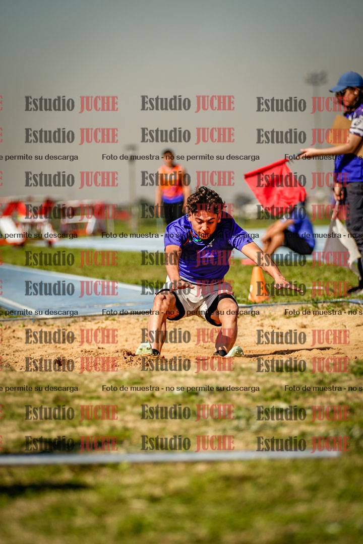 Fotos del salto en largo de varones