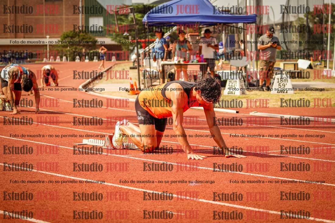 Fotos de los 400 m llanos de varones