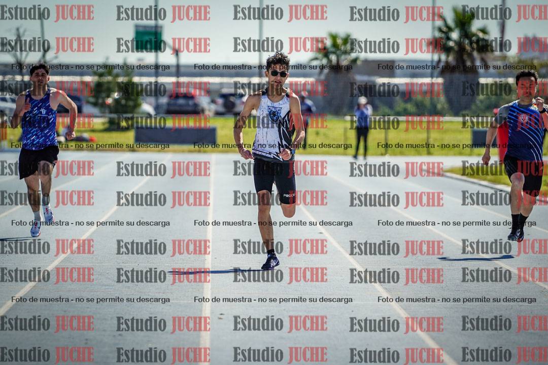 Fotos de los 200 m llanos de varones