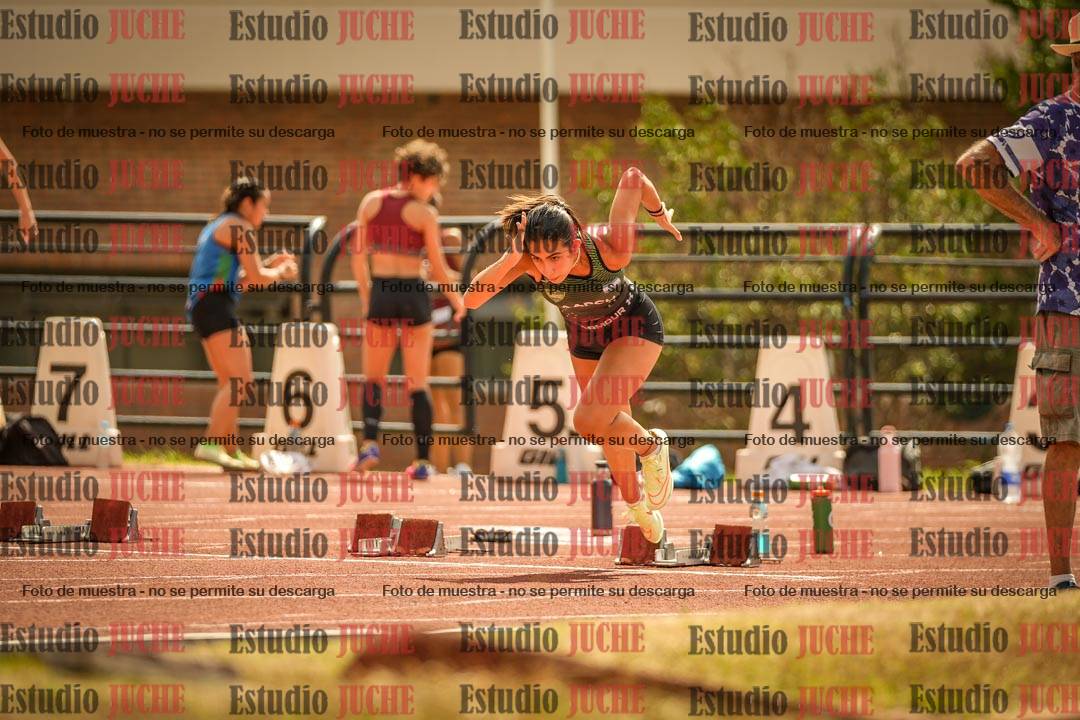 Fotos de los 100 m llanos de mujeres