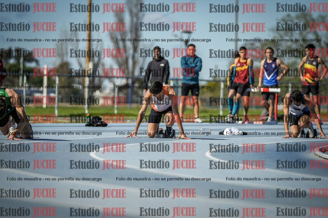 Fotos de los 200 m llanos de varones