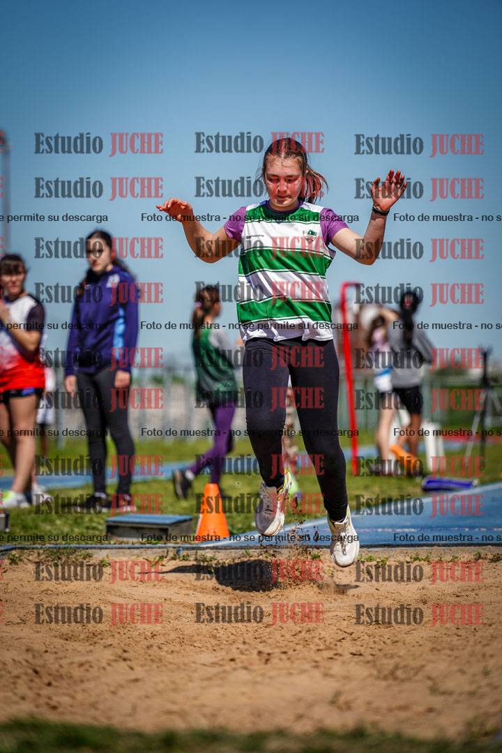 Fotos del salto en largo de mujeres - U15