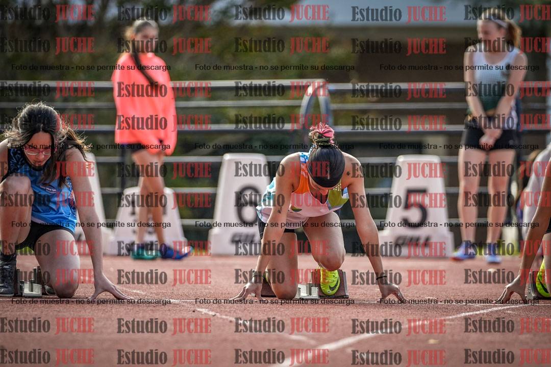 Fotos de los 100 m llanos de mujeres