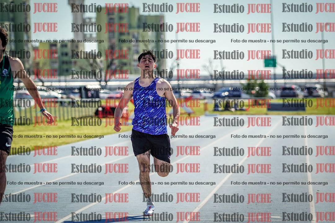 Fotos de los 200 m llanos de varones
