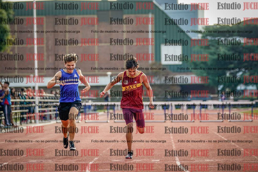 Fotos de los 400 m con vallas de varones
