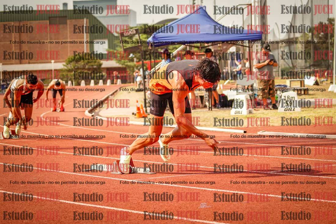 Fotos de los 400 m llanos de varones