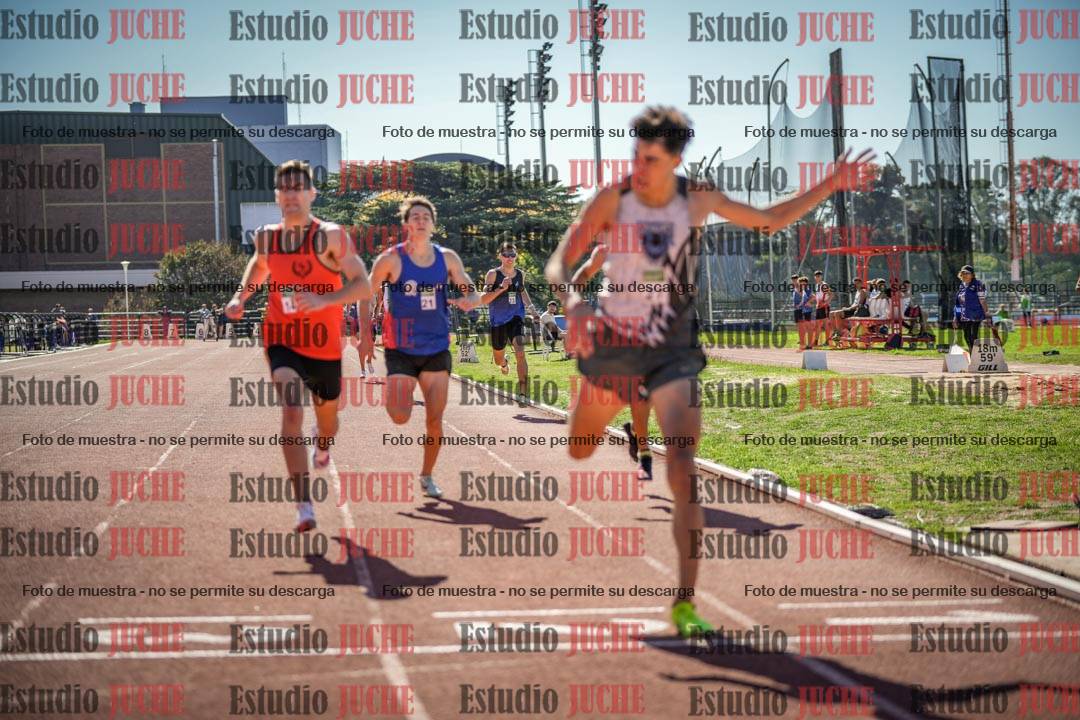 Fotos de los 800 m llanos de varones