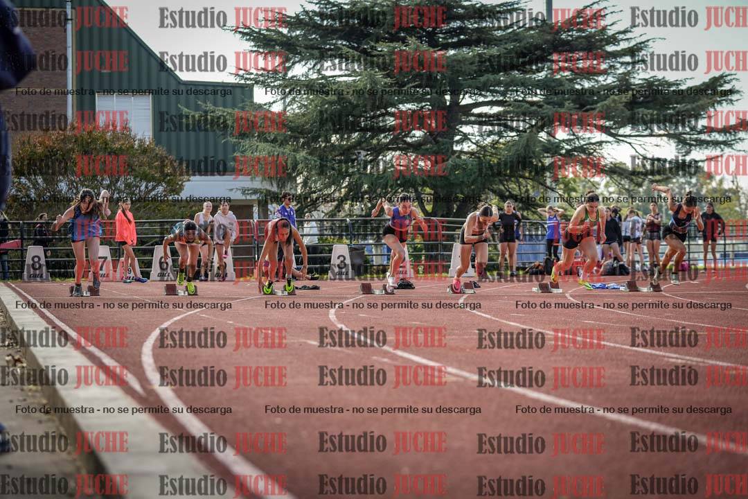 Fotos de los 100 m llanos de mujeres