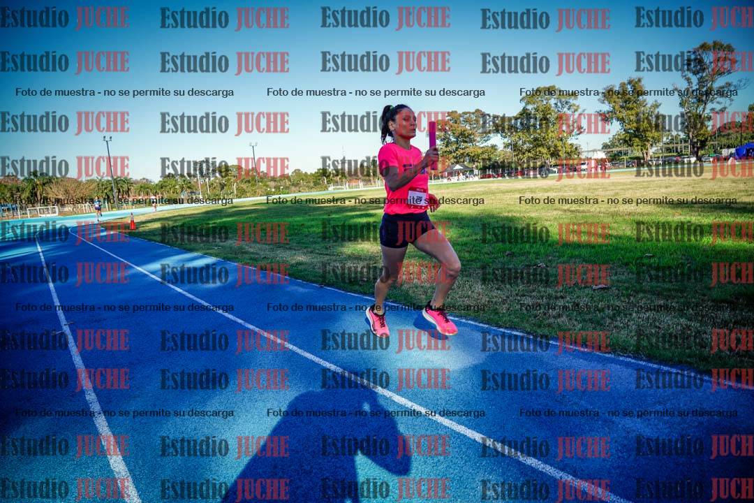 Fotos durante los relevos