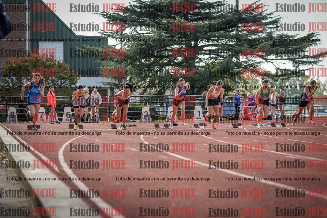 Fotos de los 100 m llanos de mujeres