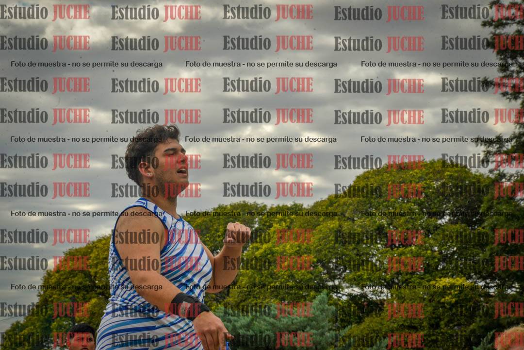 Fotos del lanzamiento de bala de varones