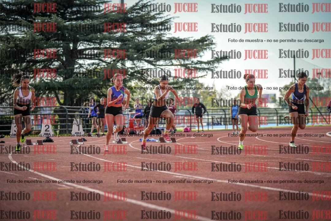 Fotos de los 100 m llanos de mujeres