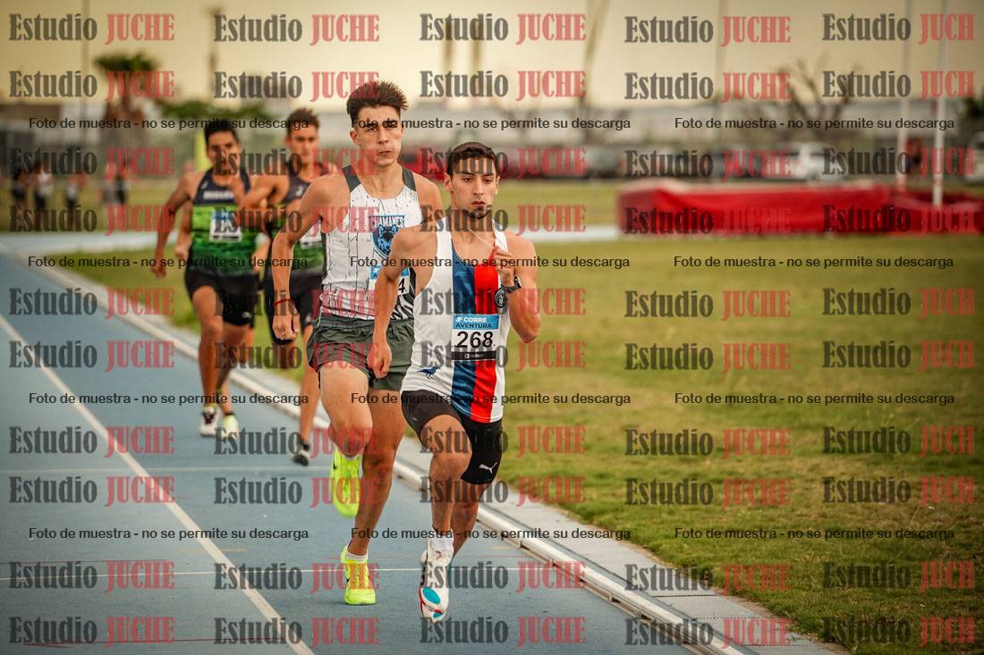 Fotos de los 600 m llanos de varones