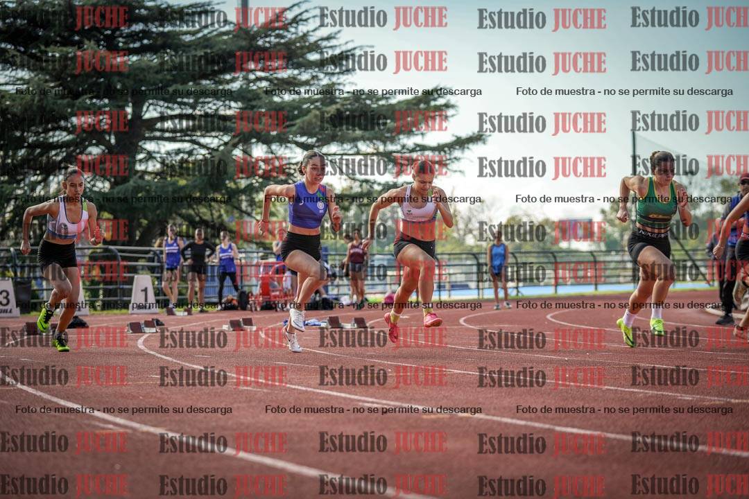 Fotos de los 100 m llanos de mujeres
