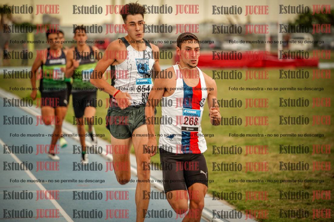 Fotos de los 600 m llanos de varones