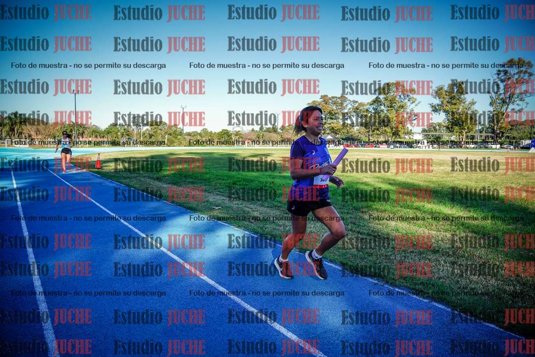 Fotos durante los relevos