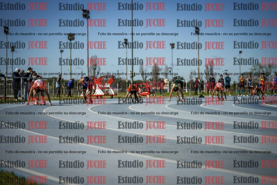 Fotos de los 200 m llanos de varones