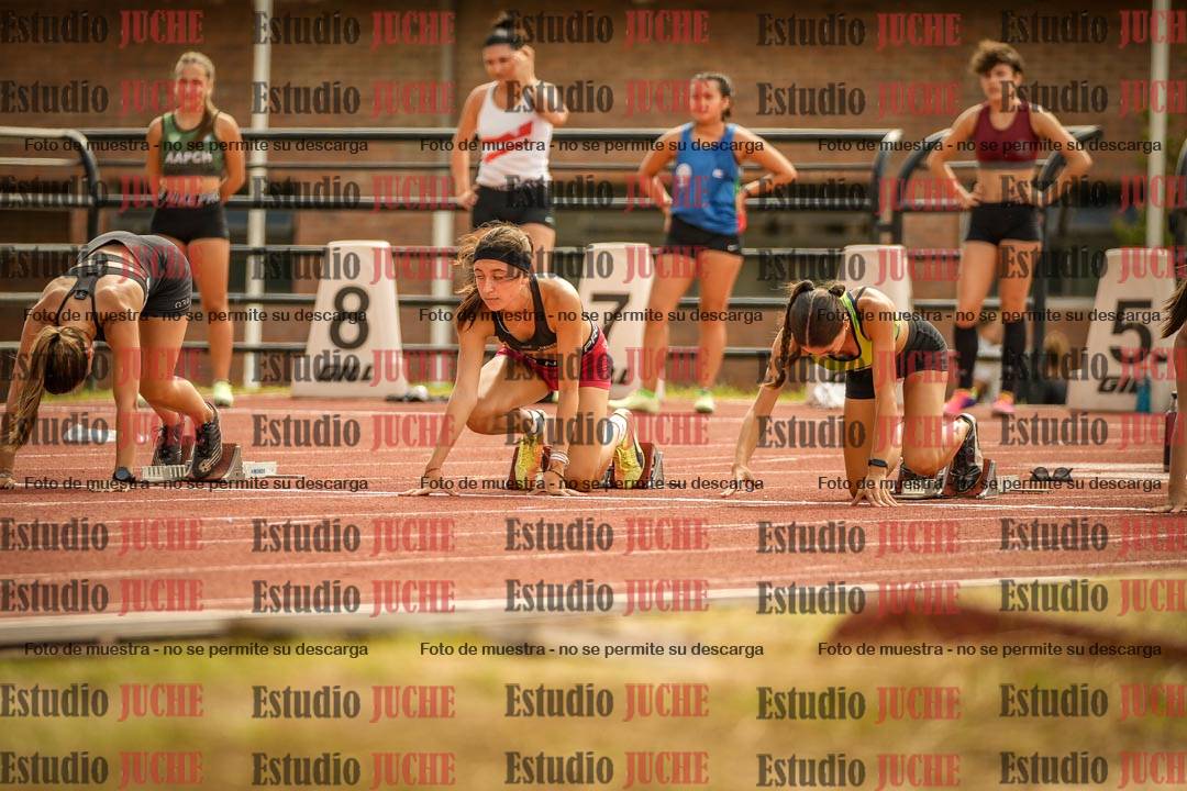 Fotos de los 100 m llanos de mujeres