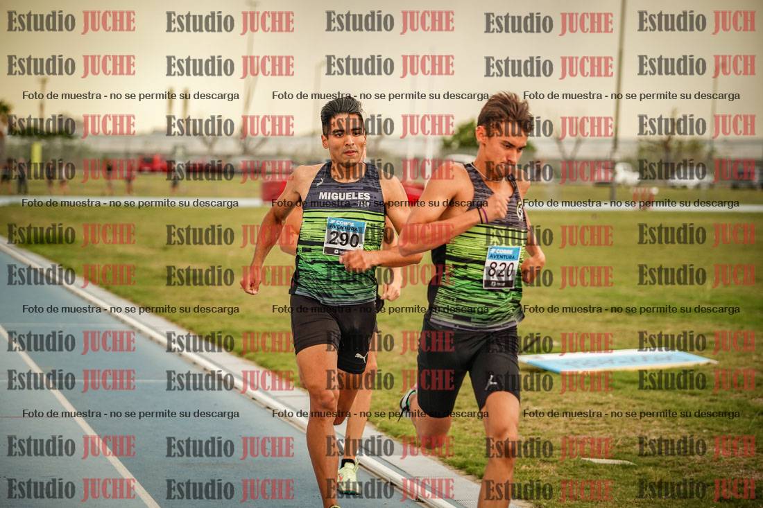 Fotos de los 600 m llanos de varones