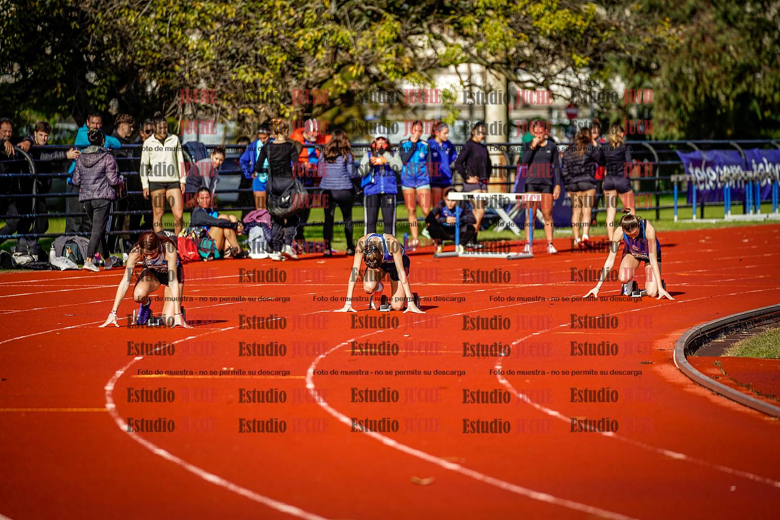 Fotos de los 200 m de mujeres