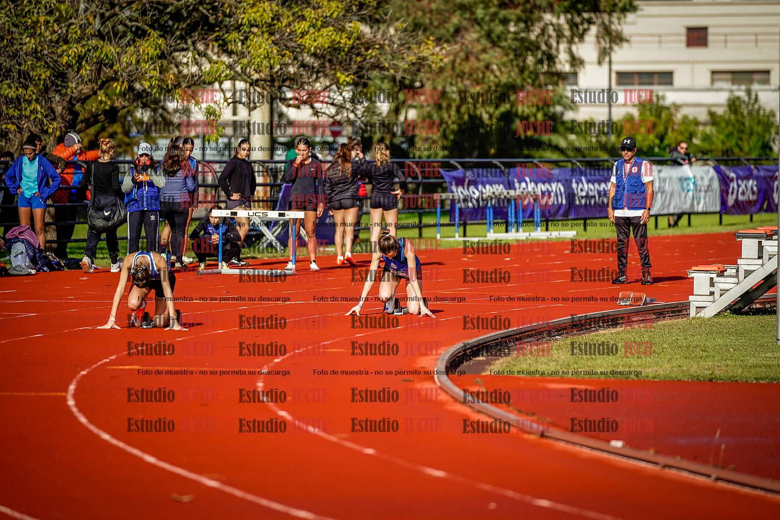 Fotos de los 200 m de mujeres