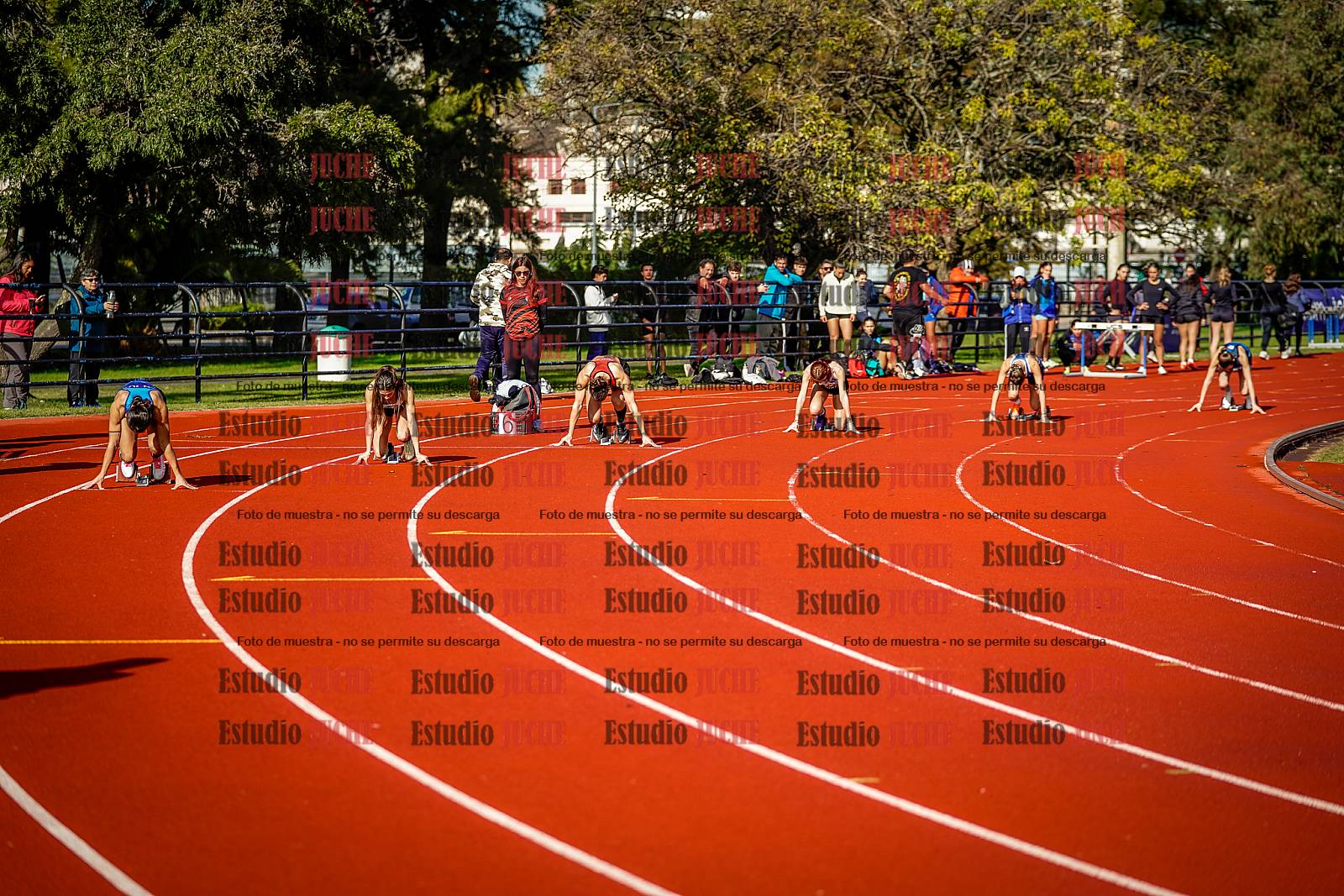 Fotos de los 200 m de mujeres