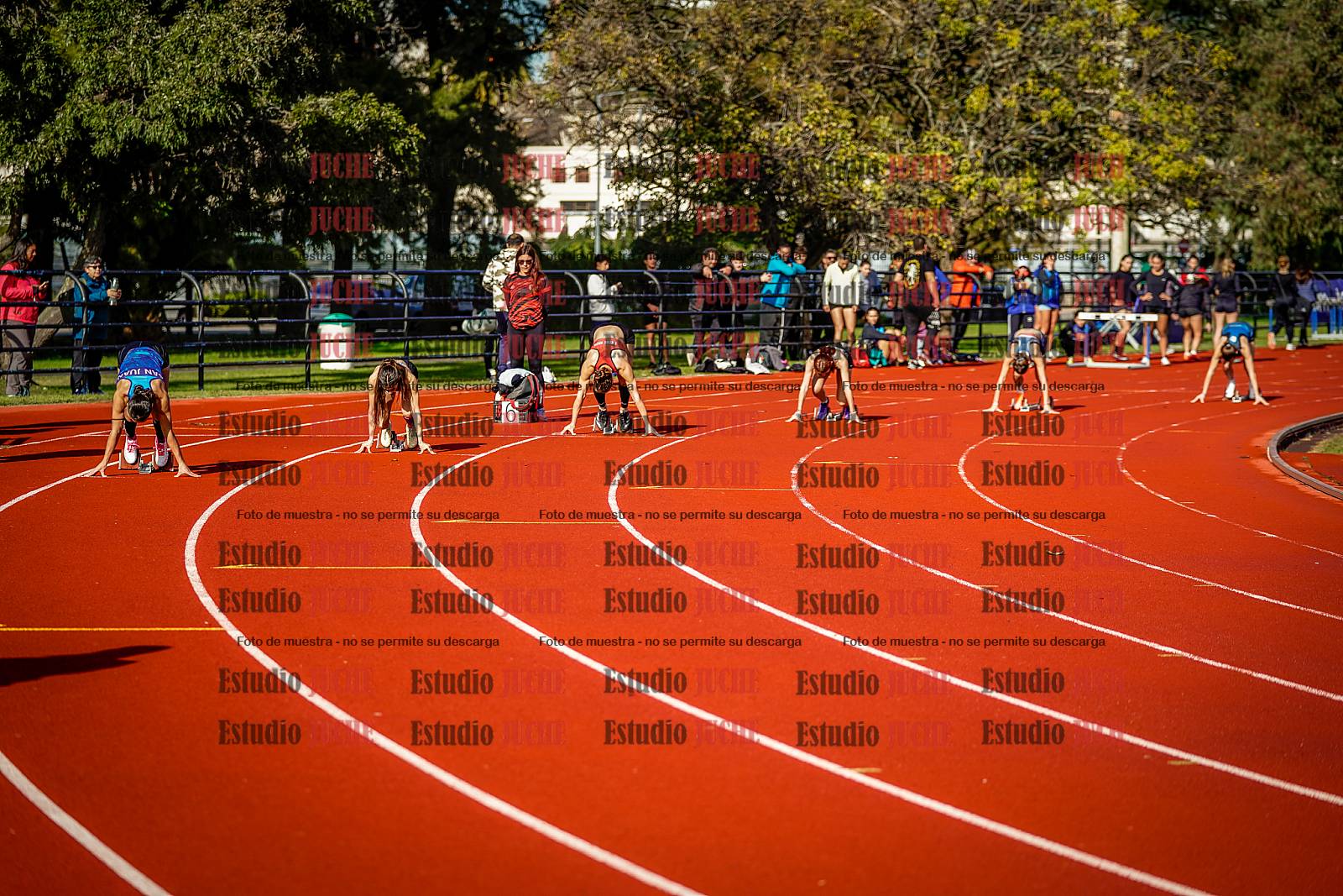 Fotos de los 200 m de mujeres