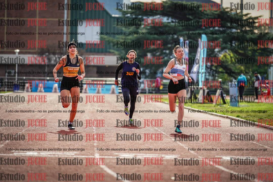 Fotos de los 200 m llanos de mujeres
