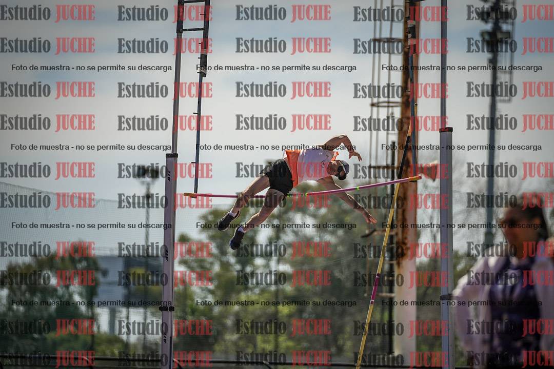 Fotos del salto con garrocha de mujeres y varones