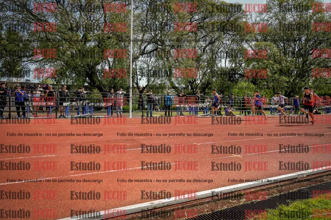 Fotos de los 80 m llanos de varones
